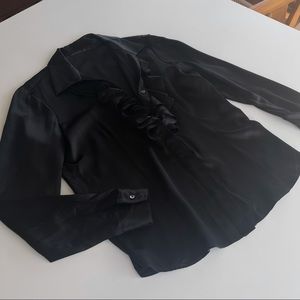 Layette 148 New York
Black Silk Button Up Top